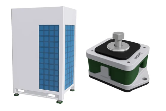 amortiguadores acústicos para máquinas industriales